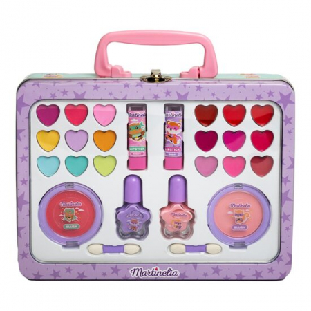 MyCosmetics - Trusa de machiaj pentru fetite tip servieta, My Best Friends 12038, Martinelia