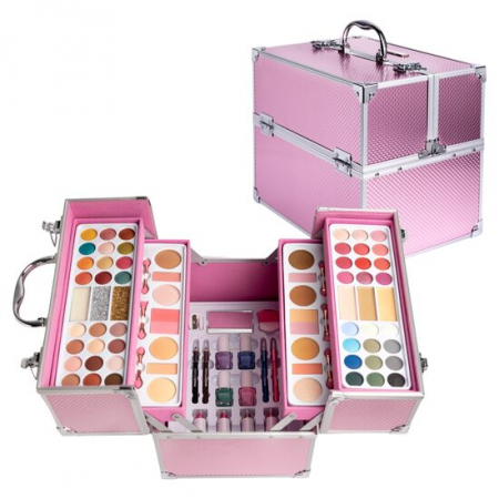 Import - Trusa de machiaj tip cufar Colorful Complete Case 56197, Magic Studio