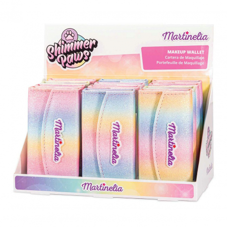 Trusa de machiaj tip portofel, Shimmer Paws, pentru fetite, Martinelia 30574 [3]