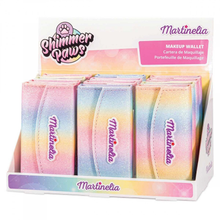 Trusa de machiaj tip portofel, Shimmer Paws, pentru fetite, Martinelia 30574 [6]