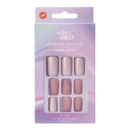 Import - Unghii false 085 Sugarcoated Cupcake Wild & Mild N24