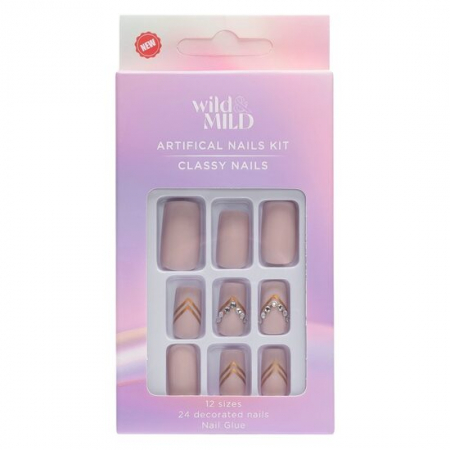 Import - Unghii false 088 Viva la Vogue Wild & Mild N24