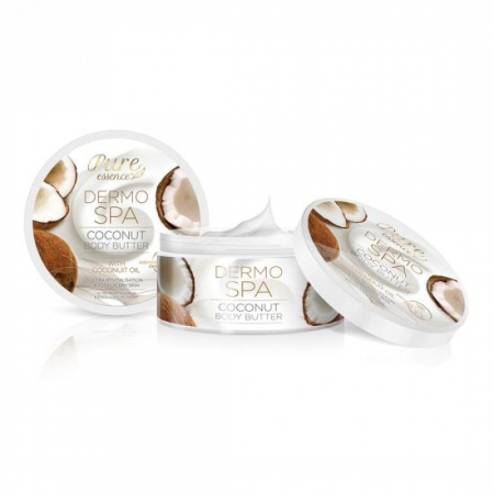 FATA, CORP - Unt de corp, Dermo Spa, Pure Essence, cu extract de Cocos, 200ml