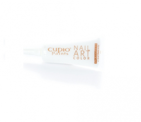 Unghii tehnice - Vopsea acrilica Cupio Paints - Alb