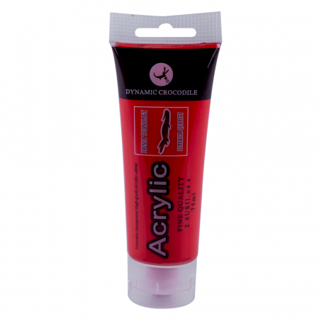 UNGHII - Vopsea acrilica Dynamic Crocodile, 75 ml, rosu