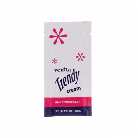 Vopsea de par semipermanenta, Trendy Cream Ultra, Venita, Nr. 35, Azure blue [6]
