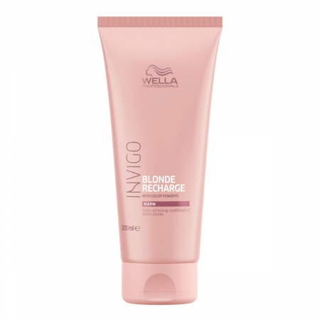 Balsam pentru par blond cald Wella Professionals Invigo Blonde Recharge Warm 200 ml