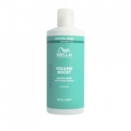 PAR - Wella Professionals Masca de volum pentru par fin Invigo Volume Boost Crystal Mask Fine 500ml