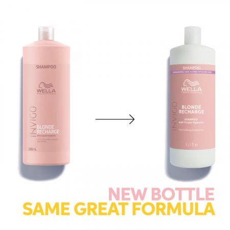 PAR - Wella Professionals Sampon cu pigment violet pentru par blond Invigo Blonde Recharge 1000ml