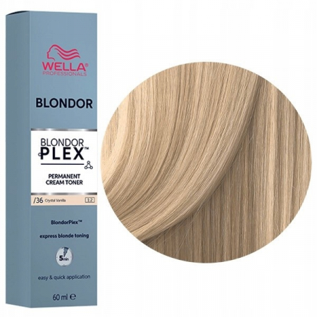 PAR - Wella Professionals Toner pentru par blond /36 Crystal Vanilla BlondorPlex 60ml