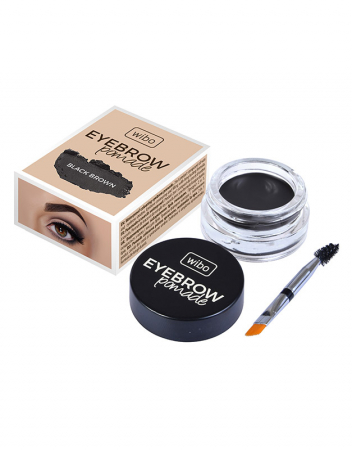 Gel sprancene - Wibo Pomada Sprancene 03 Black Brown