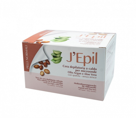 Xanitalia J`Epil - Ceara de epilat cu argan cu incalzire la microunde 300g [0]