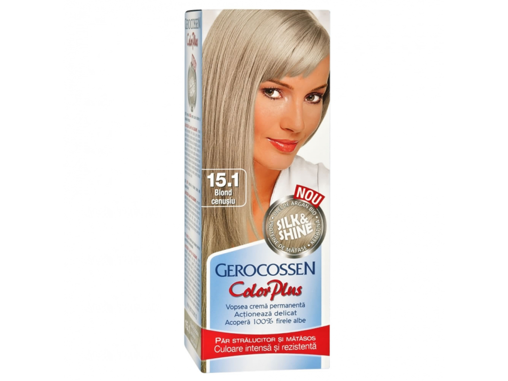LaMimi.ro Vopsea de par gerocossen Color Plus 50 g 15.1 - Blond cenusiu