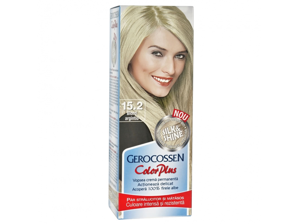 LaMimi.ro Vopsea de par gerocossen Color Plus 50 g 15.2 - Blond argintiu
