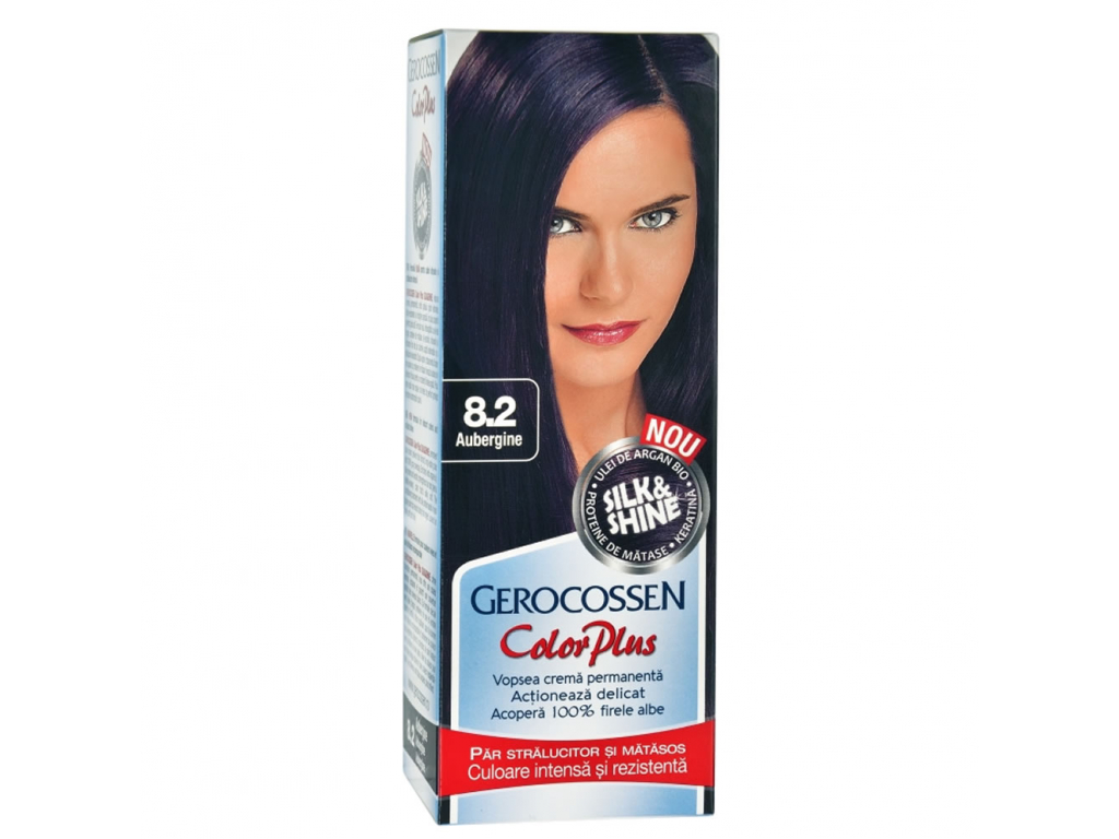 LaMimi.ro Vopsea de par gerocossen Color Plus 50 g 8.2 - Aubergine