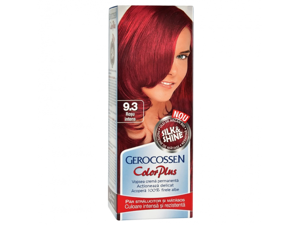 LaMimi.ro Vopsea de par gerocossen Color Plus 50 g 9.3 - Rosu intens