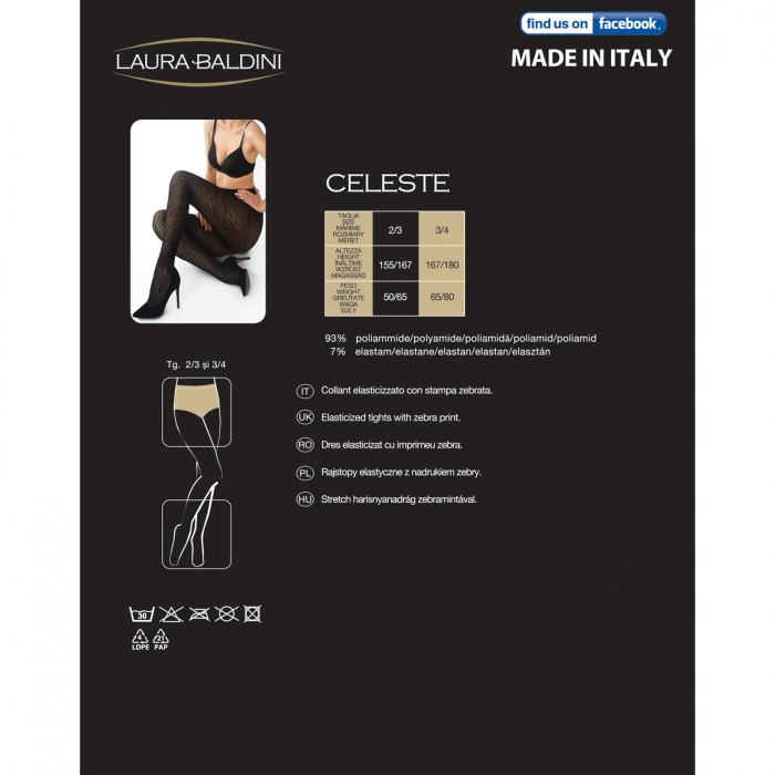 Dres animal print CELESTE, Negru [5]