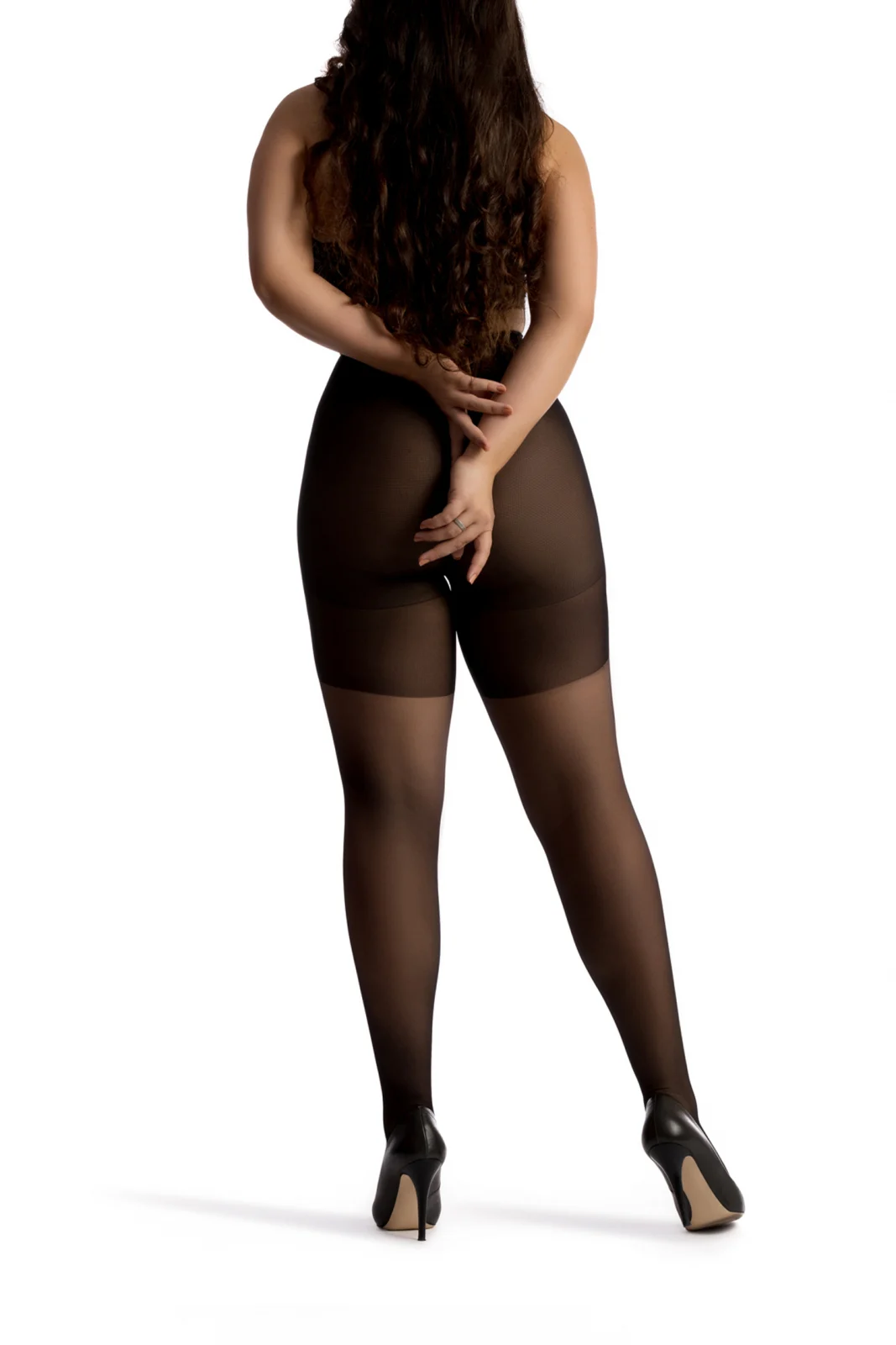 Dres special BEAUTY 20 DEN pentru marimi mari, Negru [3]