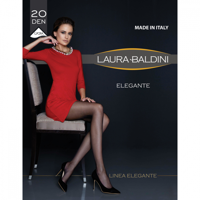 Dres transparent opac ELEGANTE 20 den, Albastru [4]