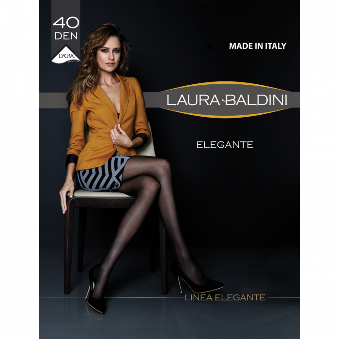 Dres transparent rezistent ELEGANTE 40 den, Bej [4]