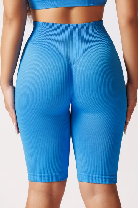 Colanti scurti push-up cu textura rib TRACKS RIB SHAPE [3]