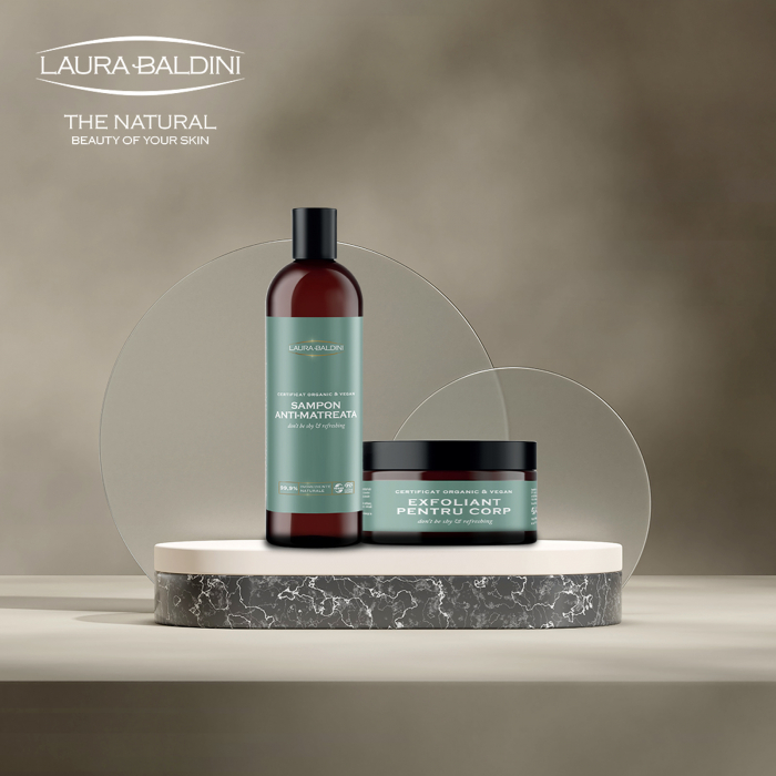 Sampon anti-matreata DON'T BE SHY, 99.9% ingrediente naturale, ORGANIC & VEGAN, Laura Baldini, 250 ml [6]