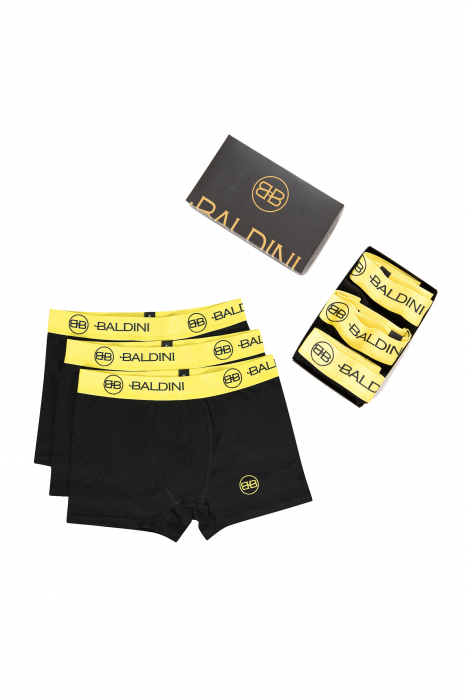 Set 3 boxeri YELLOW din bumbac [2]