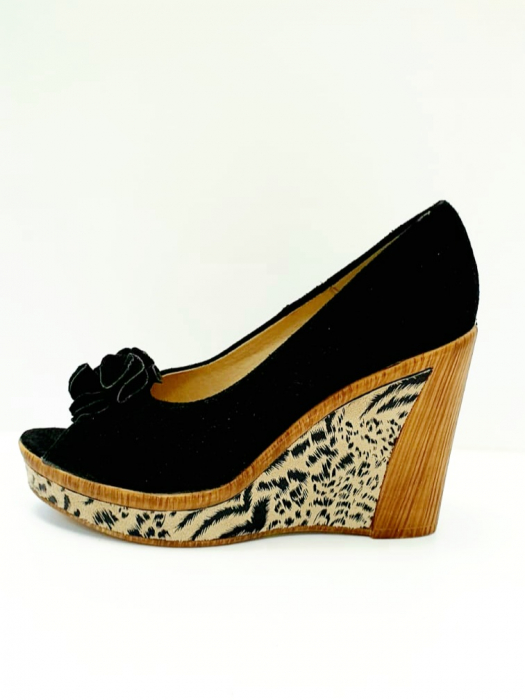 Pantofi Dama Piele Naturala Negri Christina D02705 [2]