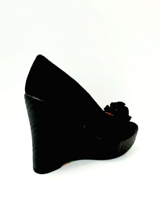 Pantofi Dama Piele Naturala Negri Luiza D02704 [4]