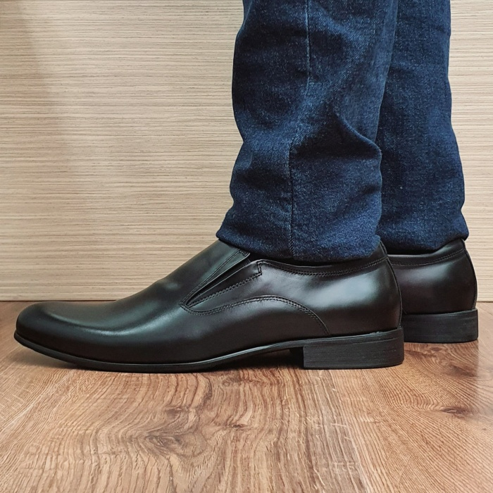 Pantofi Barbati Piele Naturala Negri Ananias B00093 [2]