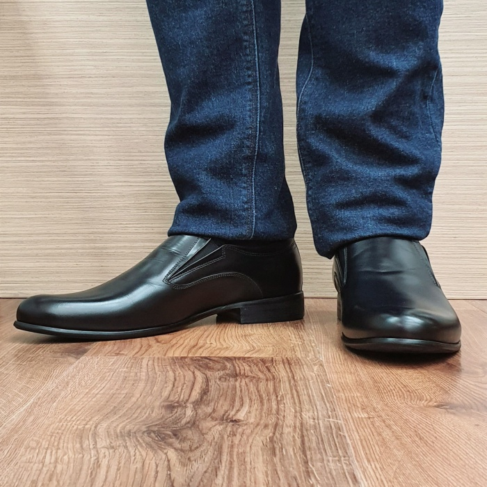 Pantofi Barbati Piele Naturala Negri Ananias B00093 [3]