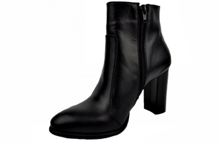 Ghete Dama Piele Naturala Matheo Negre Salma D01436 [4]