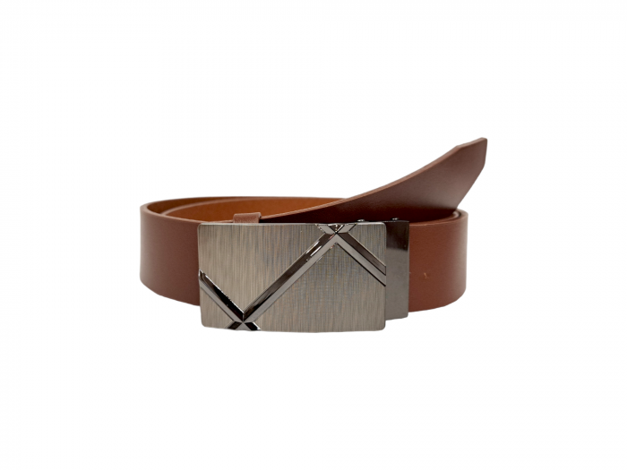 Curea Barbati Piele Naturala Maro Efrem C00034 [2]