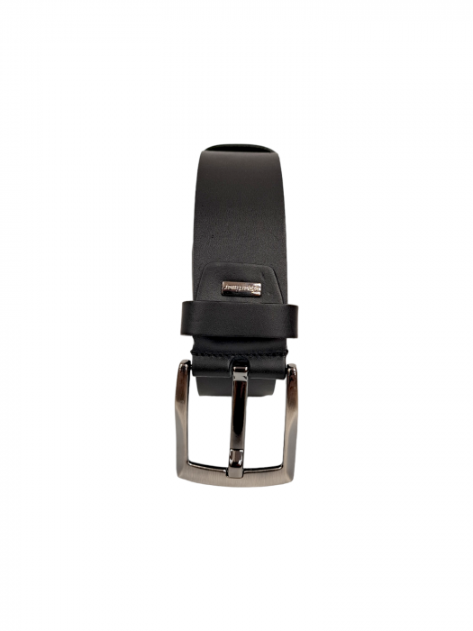 Curea Barbati Piele Naturala Neagra Amal C00036 [3]