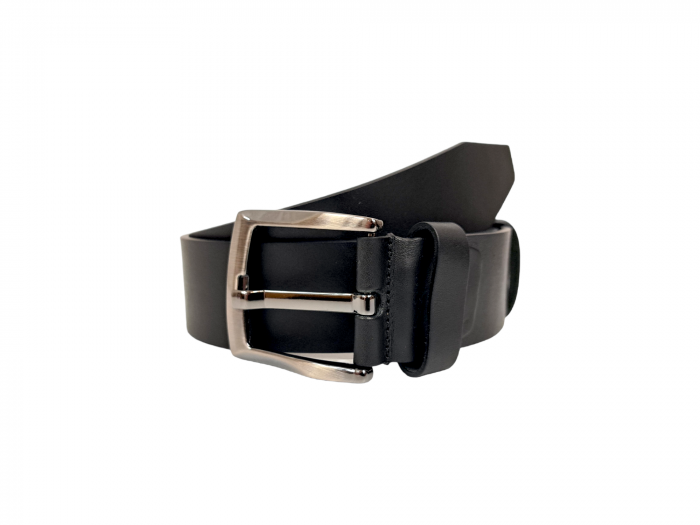 Curea Barbati Piele Naturala Neagra Amal C00036 [2]
