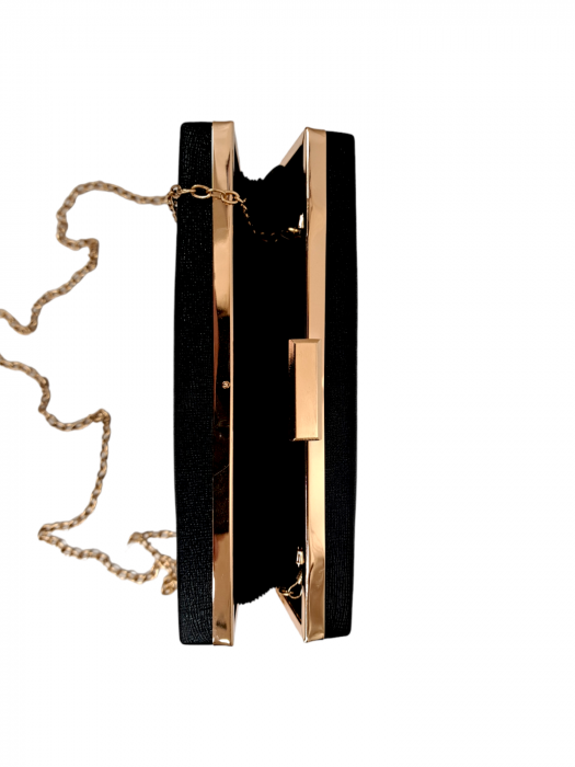 Geanta Clutch Neagra Selena E00030 [3]