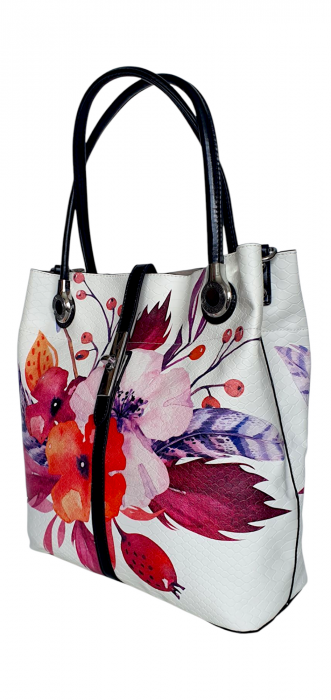 Geanta Dama Multicolora Zina Silvia Rosa G04334 [3]