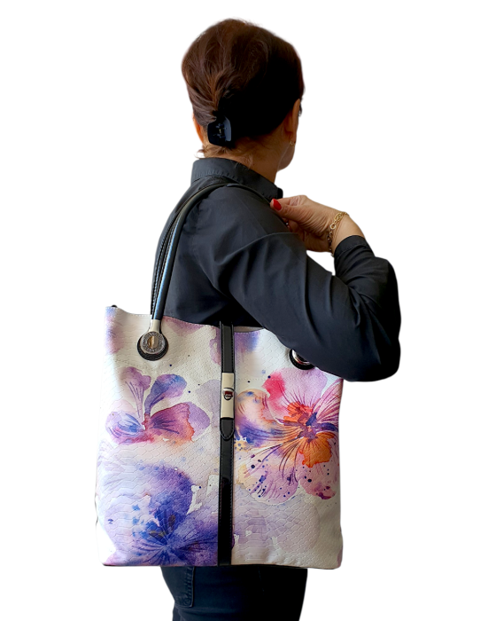 Geanta Dama Multicolora Zina Silvia Rosa G04335 [5]