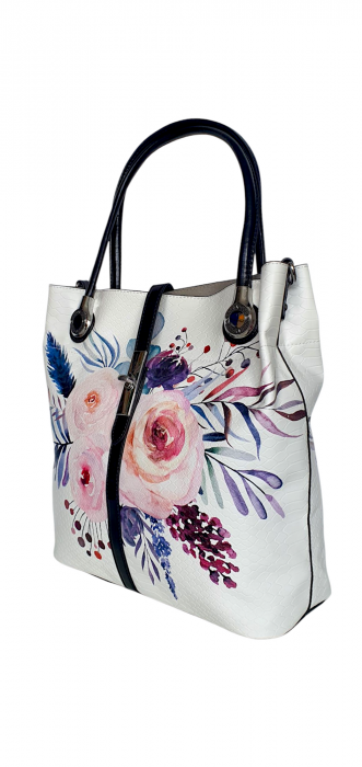 Geanta Dama Multicolora Zina Silvia Rosa G04336 [3]
