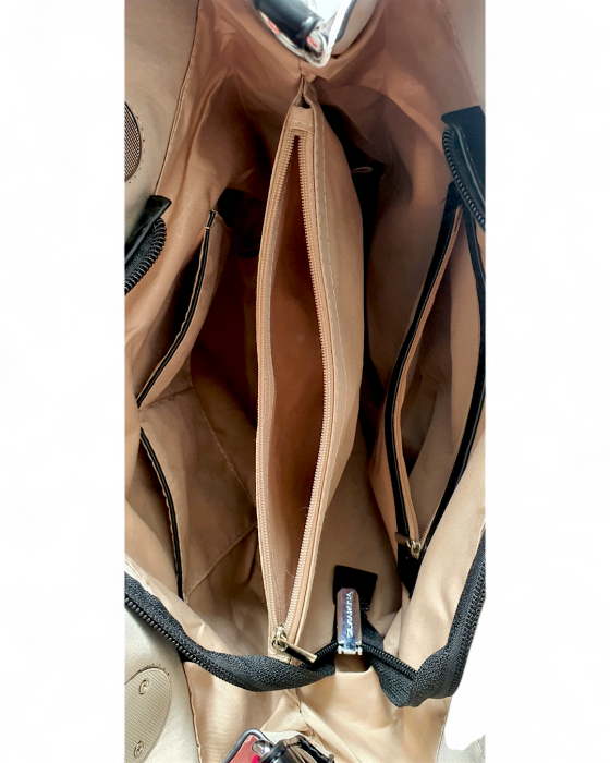 Geanta Dama Multicolora Zina Silvia Rosa G04773 [5]