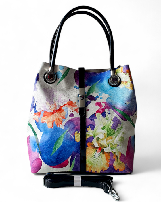 Geanta Dama Multicolora Zina Silvia Rosa G04773 [2]