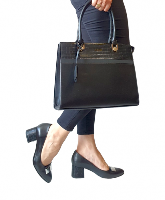 Geanta Dama Neagra Doria David Jones G03155 [5]