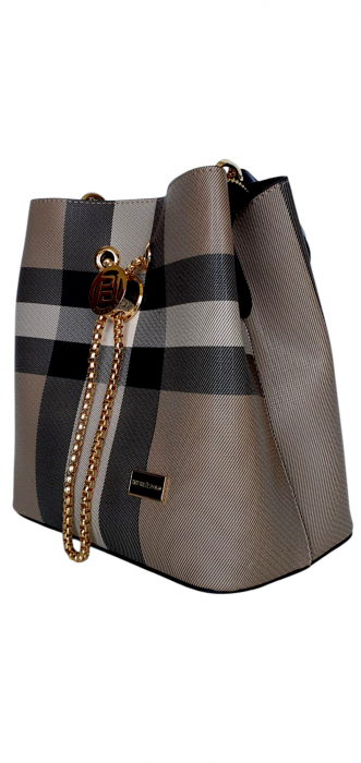 Geanta Dama Piele Bej Ileana G04373 [3]