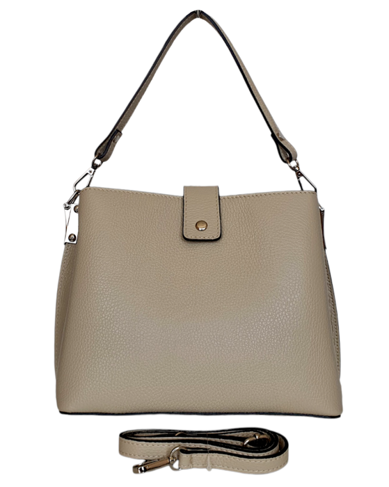 Geanta Dama Piele Naturala Bej Irelia V. Fabbiano G04740 [4]