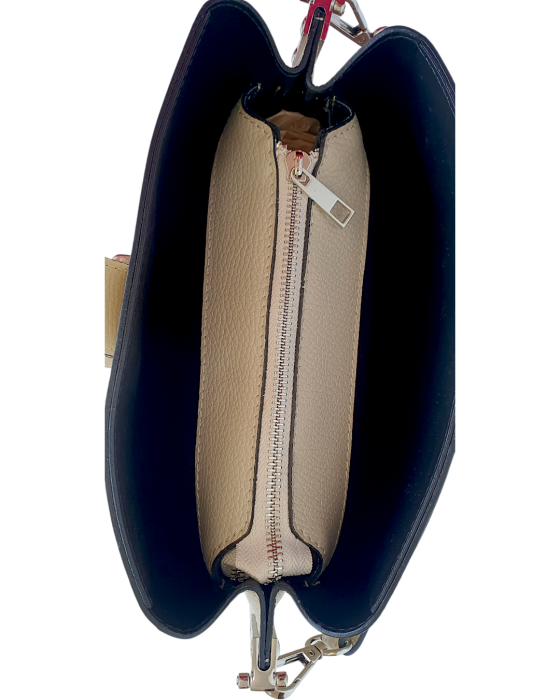 Geanta Dama Piele Naturala Bej Irelia V. Fabbiano G04740 [6]