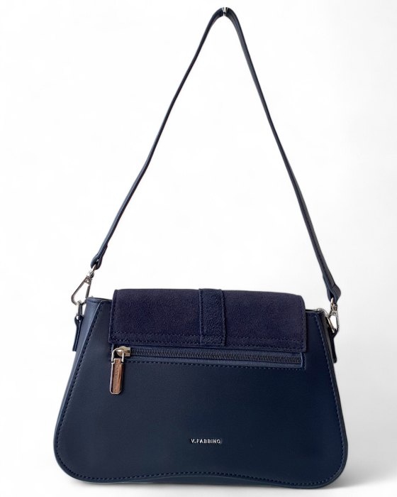 Geanta Dama Piele Naturala Bleumarin Andreea V. Fabbiano G04748 [4]