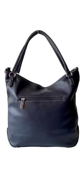 Geanta Dama Piele Naturala Bleumarin Flexy G03253 [4]
