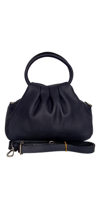 Geanta Dama Piele Naturala Bleumarin Ilinca G04577 [2]