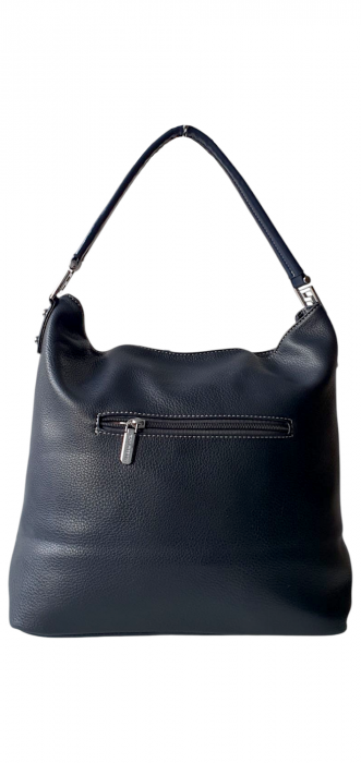 Geanta Dama Piele Naturala Bleumarin Miky G04124 [4]