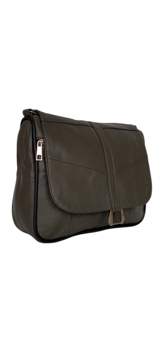 Geanta Dama Piele Naturala Verde Emi G04601 [3]